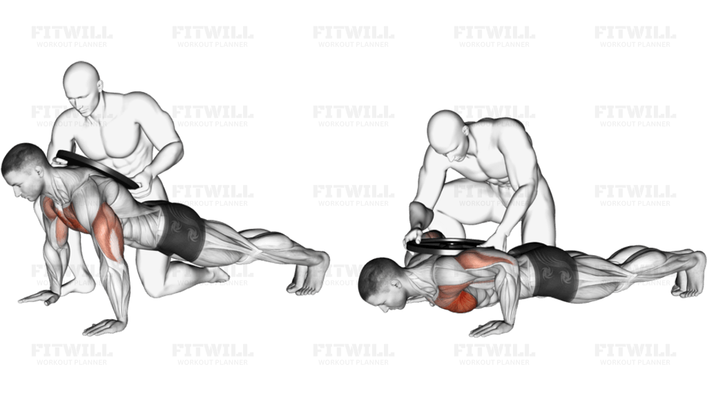 Assisted Weighted Push-up