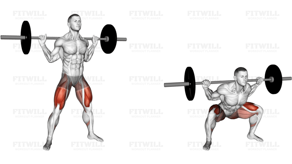 Barbell Wide Squat