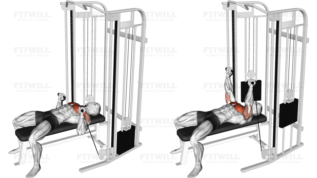 Cable Bench Press