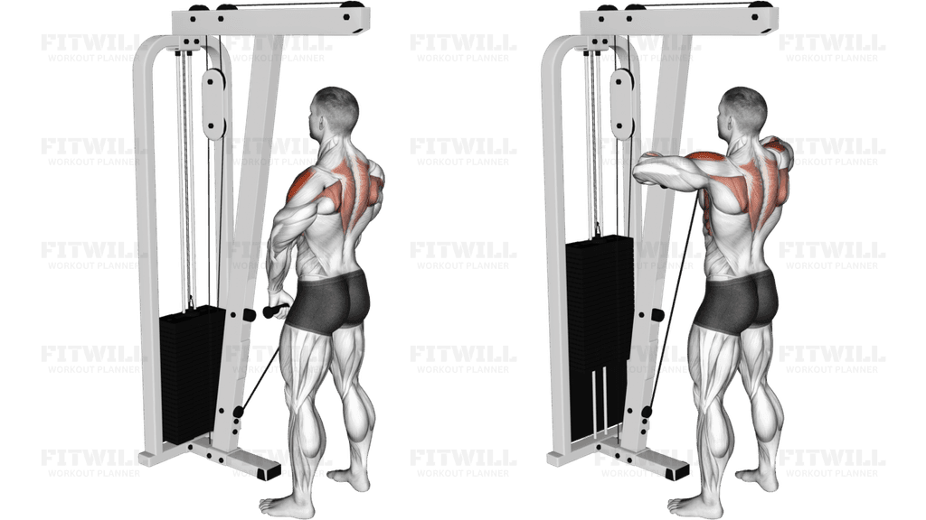 Cable Upright Row