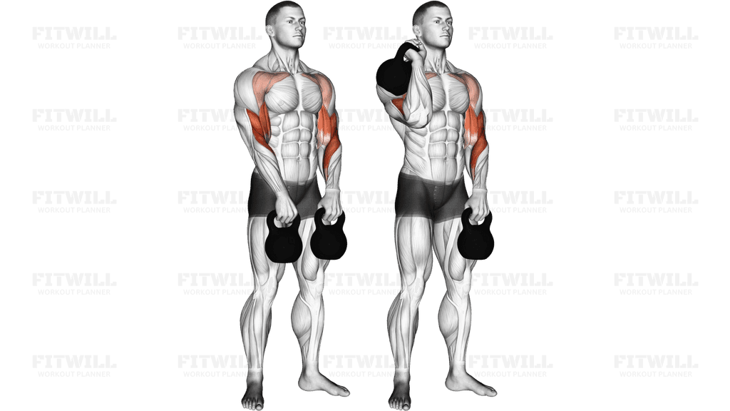 Kettlebell Alternating Hang Clean