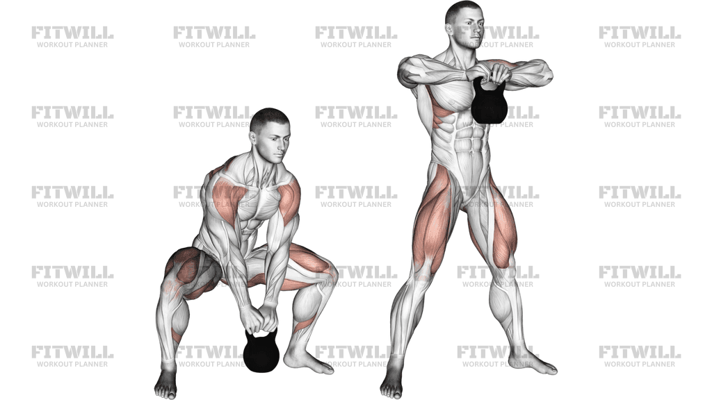 Kettlebell Sumo High Pull