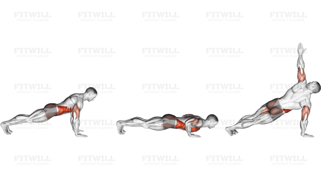 Push-up to Side Plank