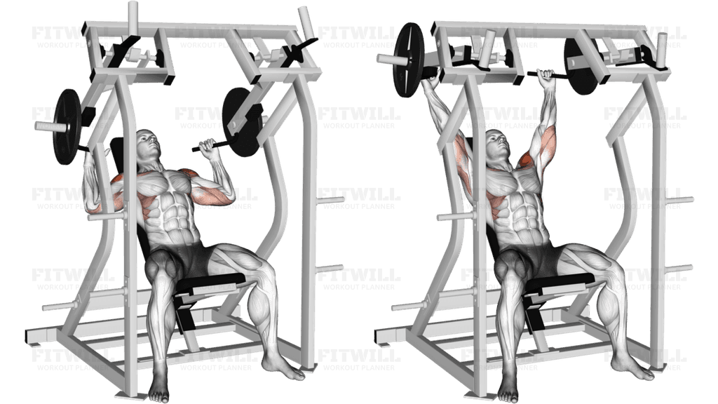 Lever Shoulder Press (plate loaded) version 2