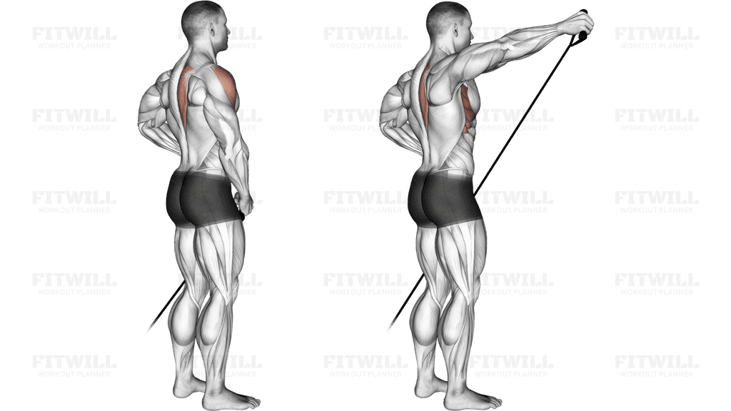 Band front lateral raise