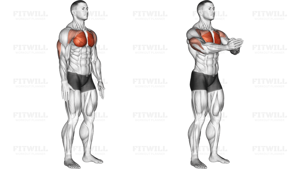 Isometric Chest Squeeze