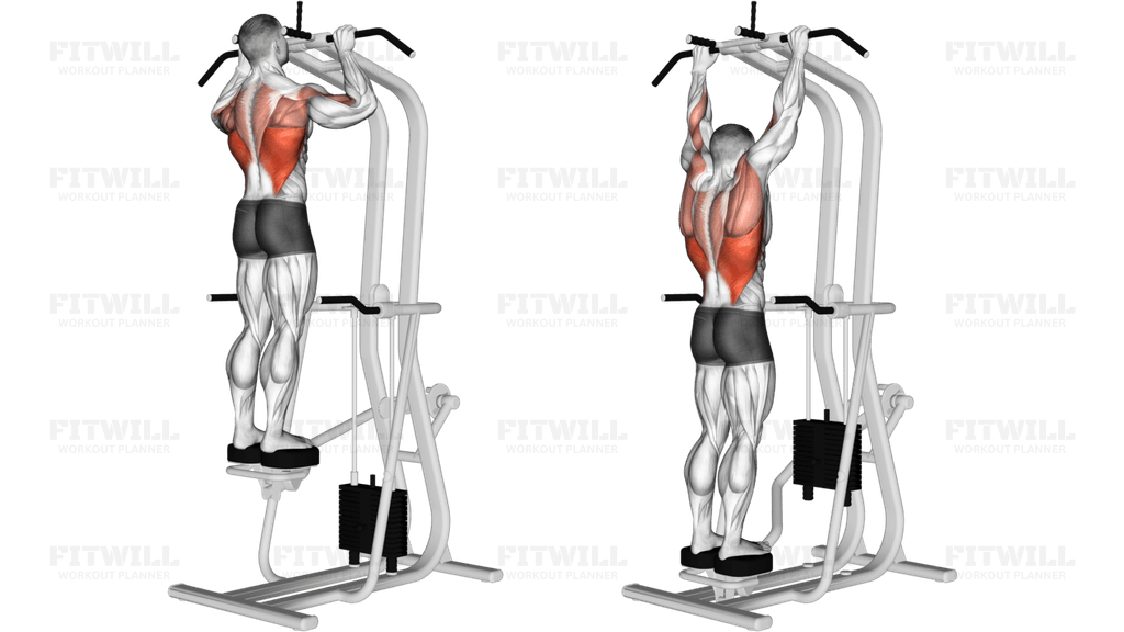 Assisted Standing Pull-up