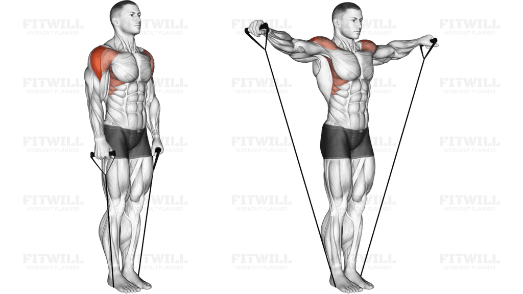 Band Lateral Raise (Version 2)