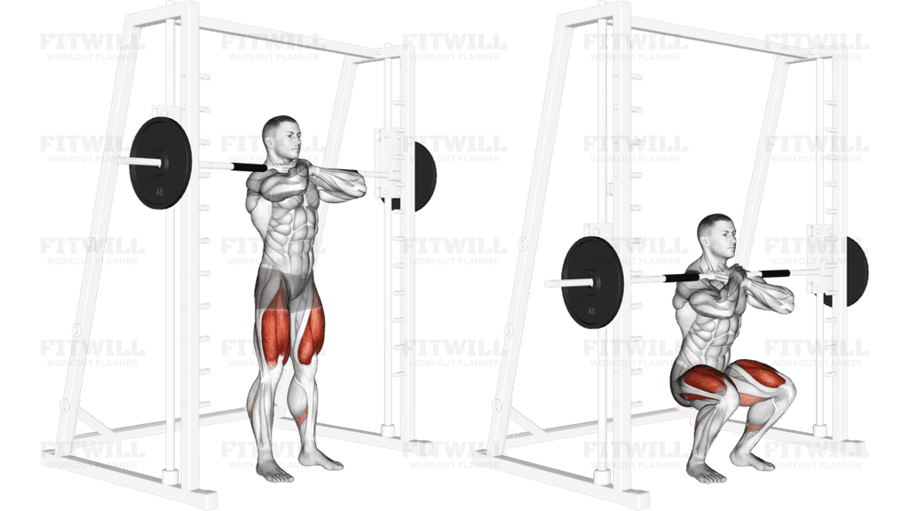 Smith Front Squat