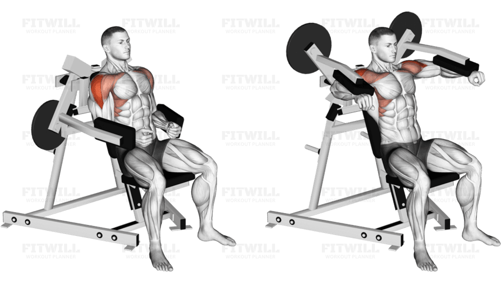 Lever Lateral Raise (plate loaded)