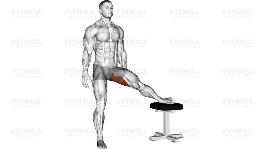 Standing Leg Up Adductor Stretch