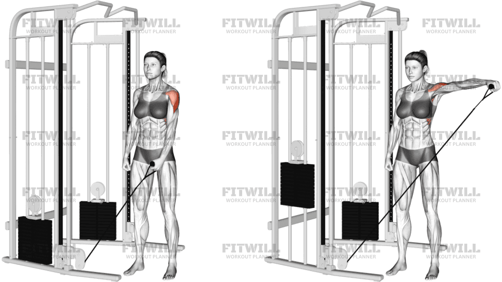 How to do Cable One Arm Lateral Raise Techniques, Benefits, Tips