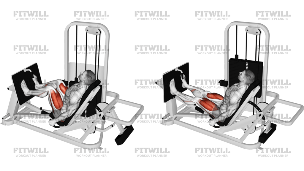 Lever Seated Leg Press