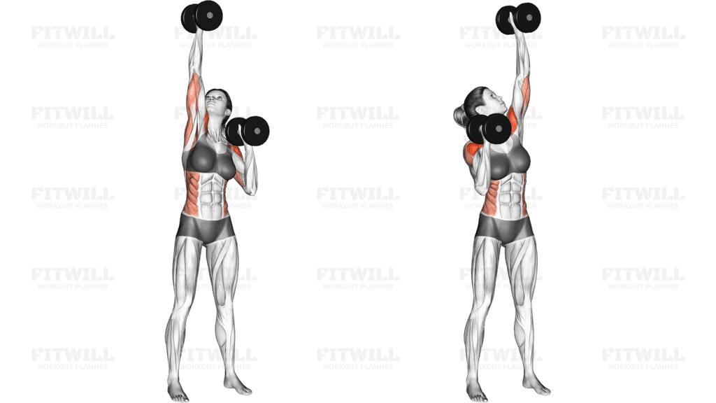 Dumbbell Alternate Side Press