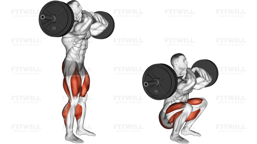 StrongMan Front Chest Squat