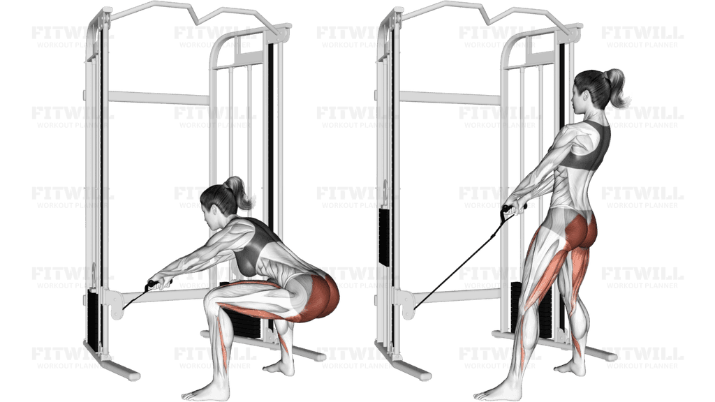 Cable Standing Hip Thrust