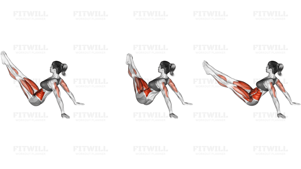 Hip Twist Supported Arms