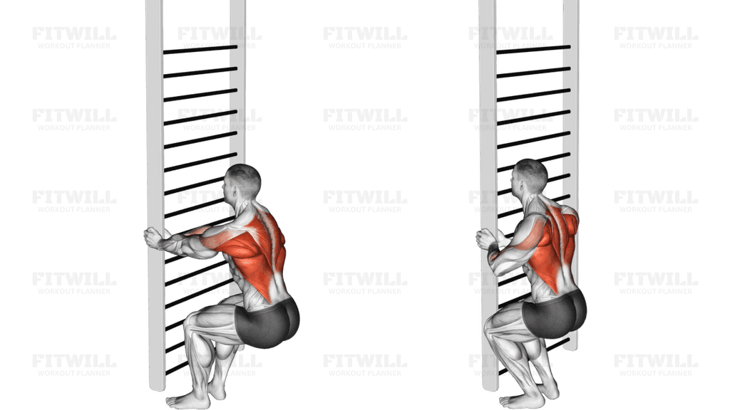 Bodyweight Squatting Row