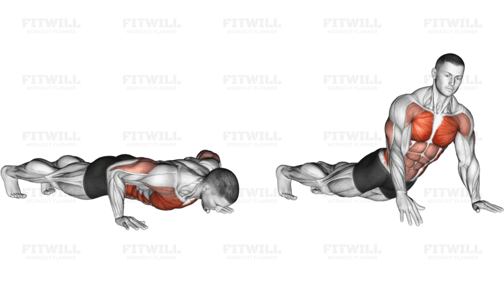 Twisting Push-up