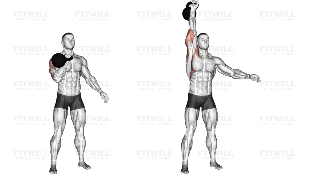 Kettlebell Strict Press