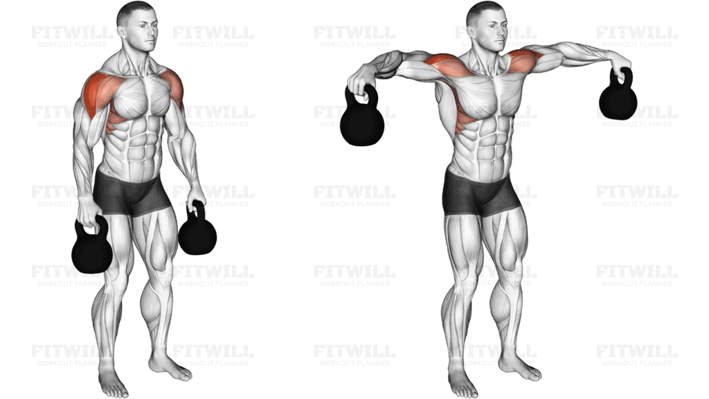 Kettlebell Lateral Raise