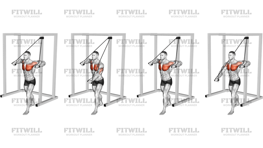 Band Low Alternate Chest Press