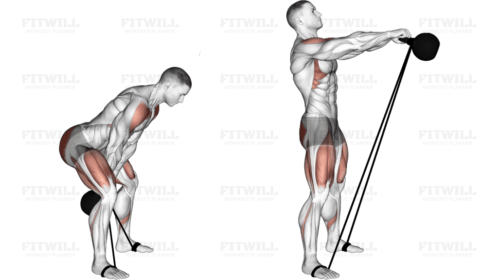 Kettlebell Banded Swing