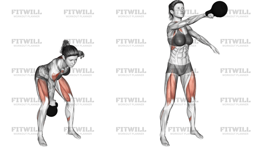 Kettlebell Single Arm Swing