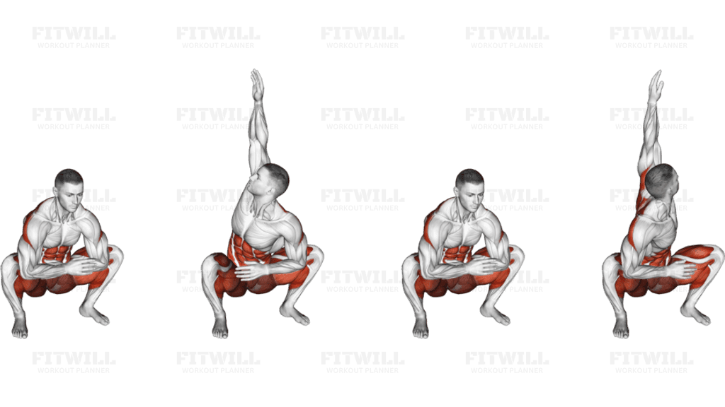 Squat Mobility Twist