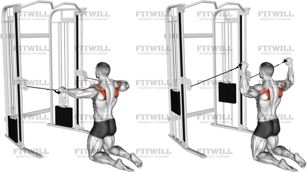 Cable Kneeling Shoulder External Rotation