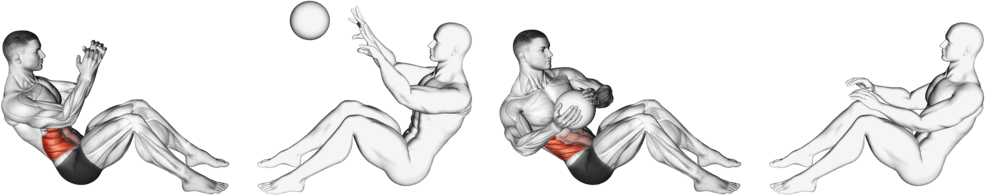 Assisted Motion Russian Twist