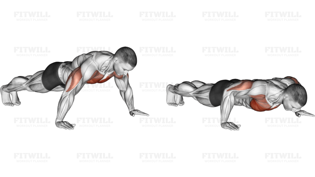 Wide Grip Push-up
