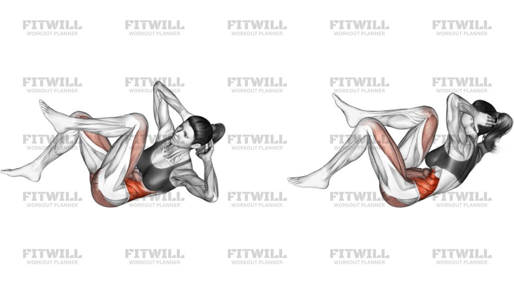 Air Twisting Crunch