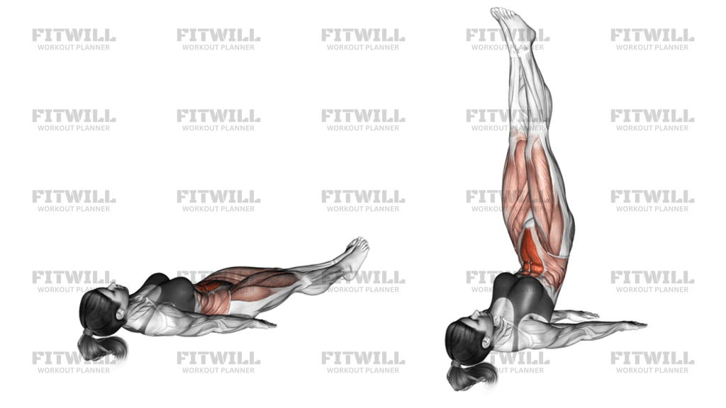 Lying Floor Legs Raises