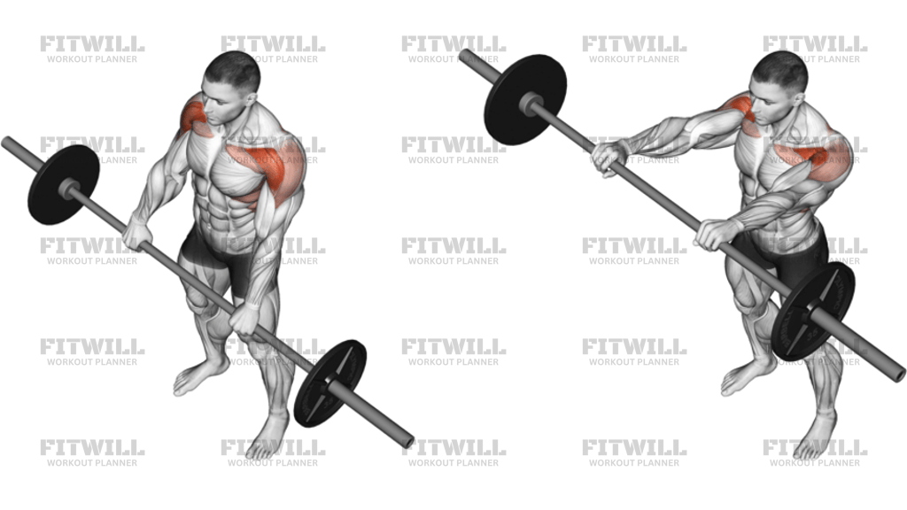 Barbell Front Raise