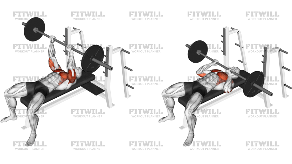 Barbell JM Bench Press