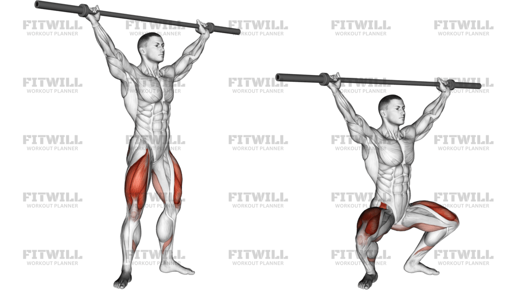 Barbell Overhead Squat