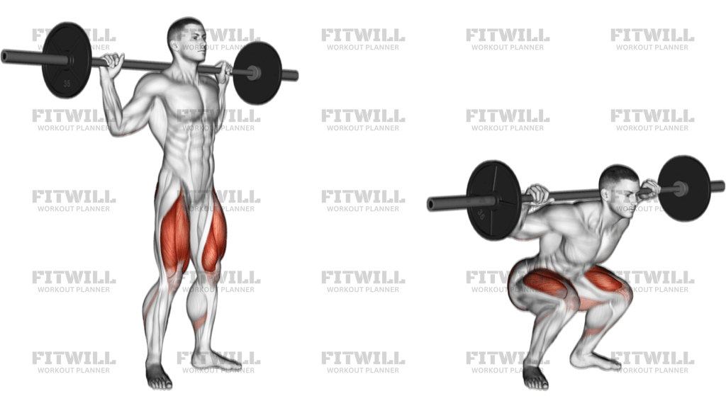 Barbell Speed Squat