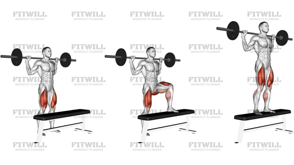 Barbell Step-Up