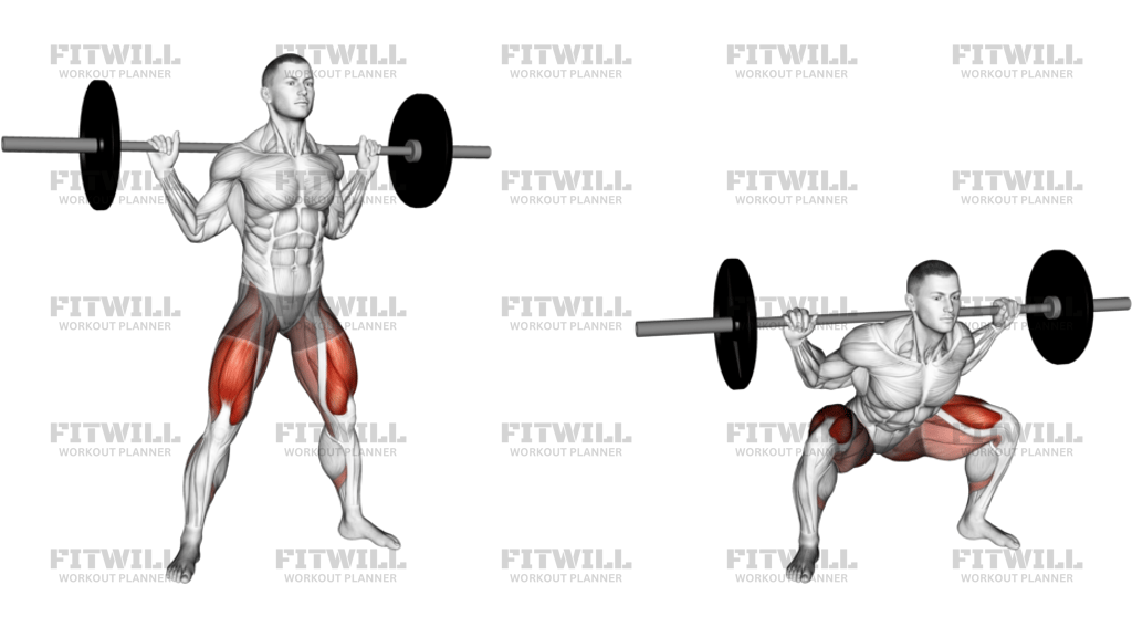 Barbell Wide Squat