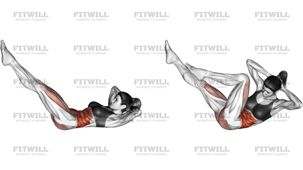 Abdominal Bicicleta