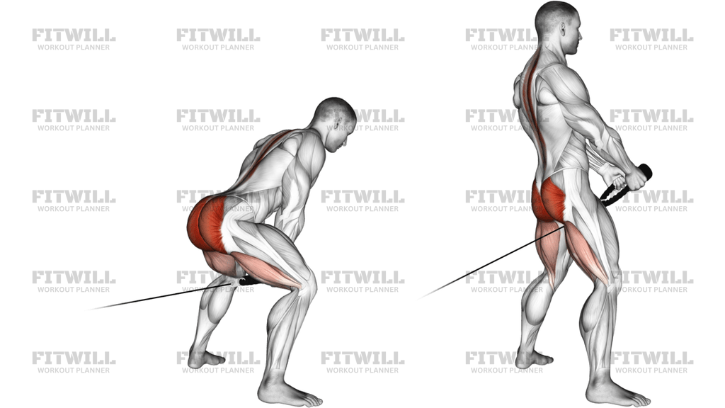 Cable Pull Through With Rope