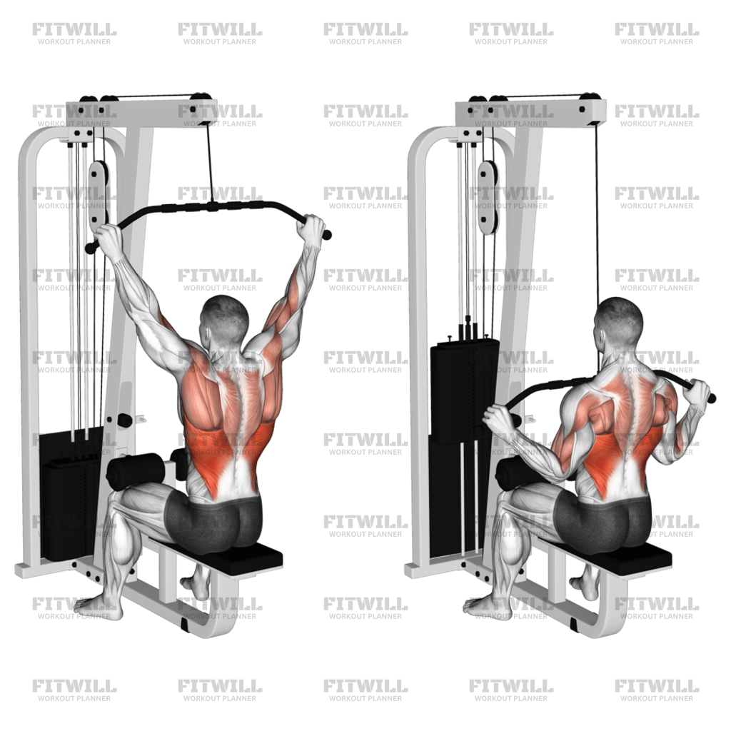 Cable wide grip lat pulldown hotsell