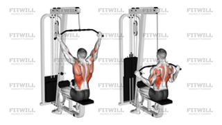 Wide-Grip Cable Lat Pulldown