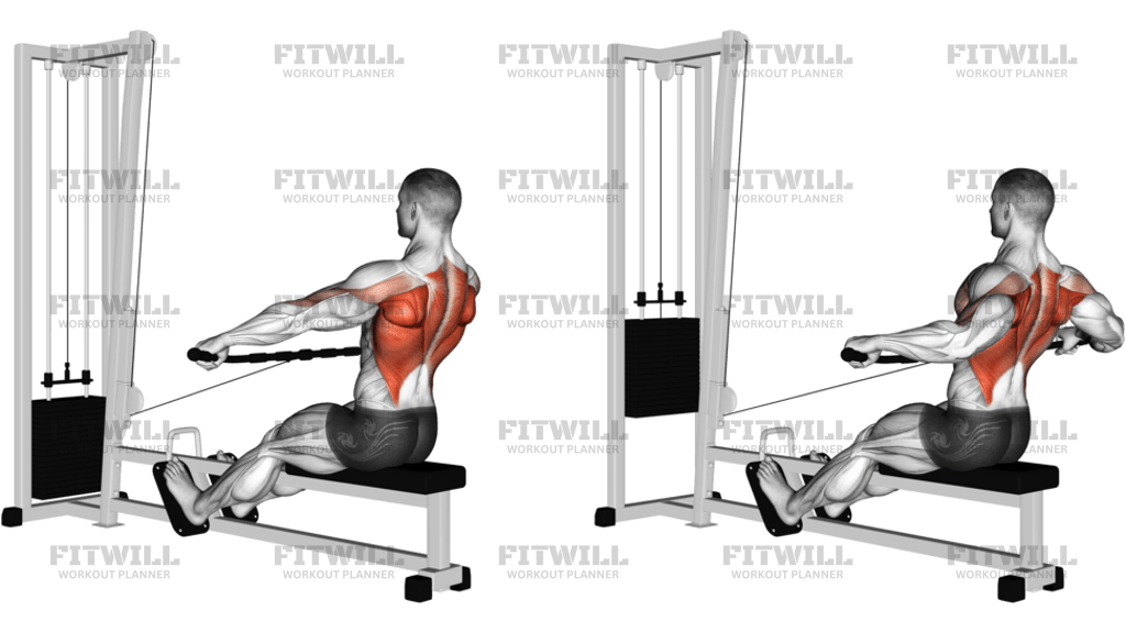 Cable Seated Wide-Grip Row