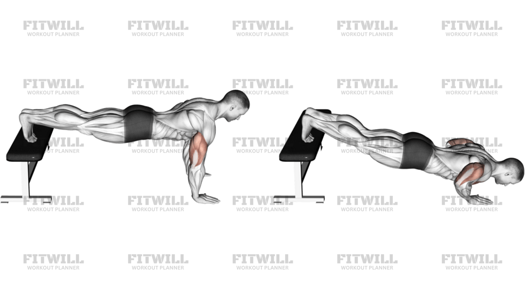 Decline Push-Up