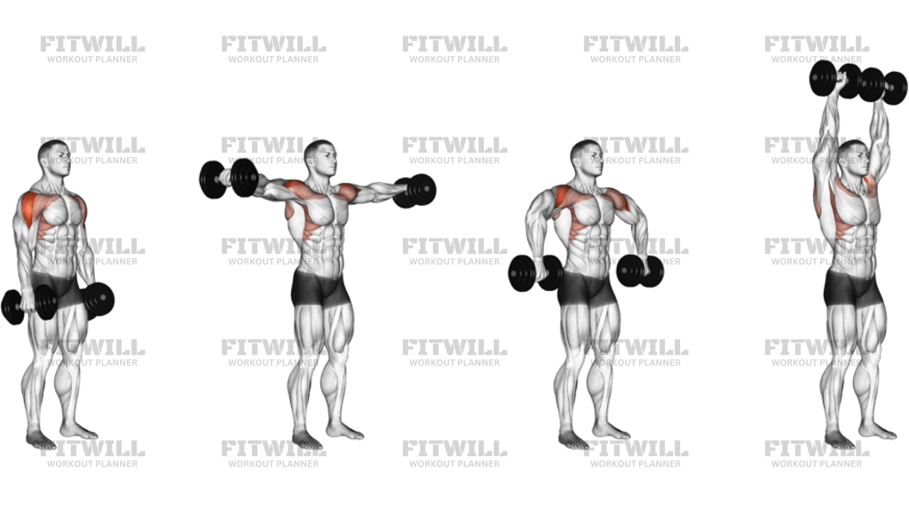 Dumbbell Cuban Press