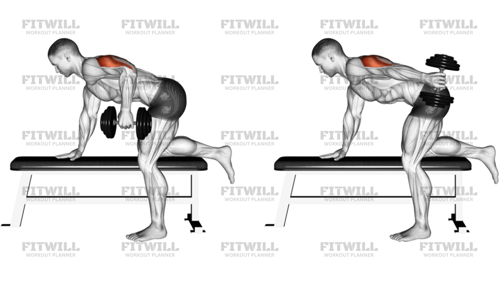 Dumbbell Kickback