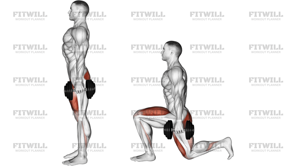 Dumbbell Lunge