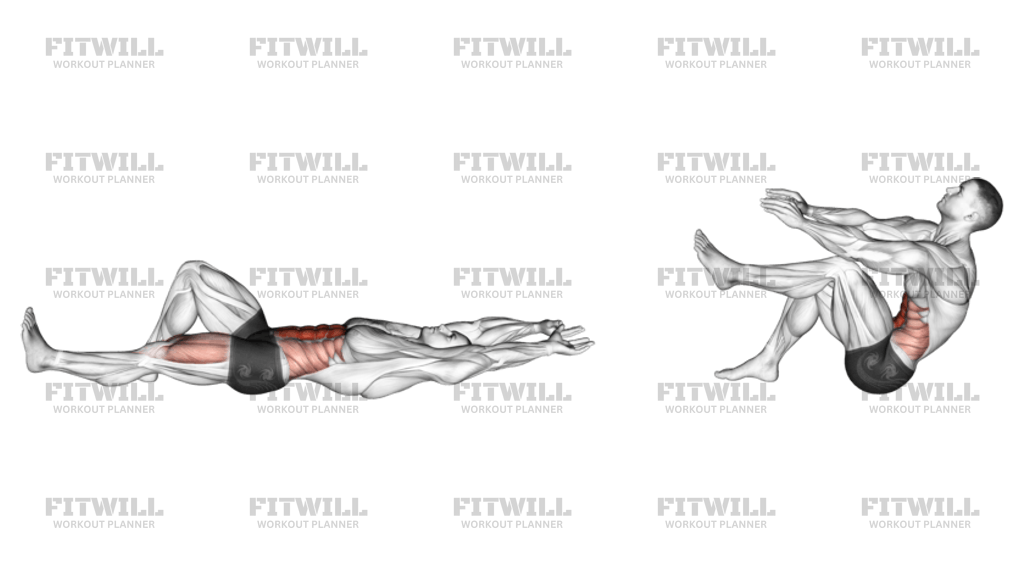 Bent leg sit up outlet
